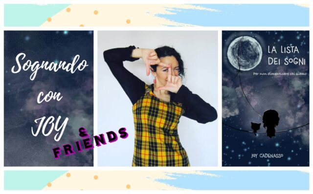 Joy Cadenasso torna con Sognando con Joy & Friends Sognando con JOY & Friends-Cartolina