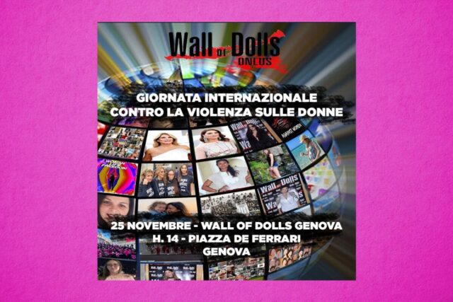 Wall of Dolls 25 novembre 2023-Immagine per conferenza stampa