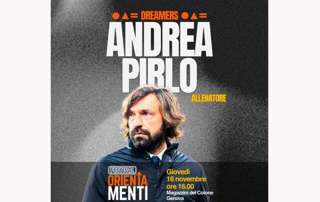 Festival Orientamenti, Andrea Pirlo oggi incontrerà il pubblico