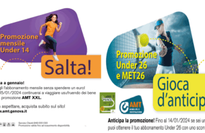 Amt, offerte per studenti: sconto di 55 euro per abbonamenti annuali Amt, offerte per studenti: sconto di 55 euro per abbonamenti annuali