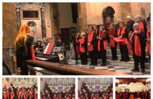 Successo per il Coro Unitre di Albenga in Santa Maria in Fontibus Successo per il Coro Unitre di Albenga in Santa Maria in Fontibus