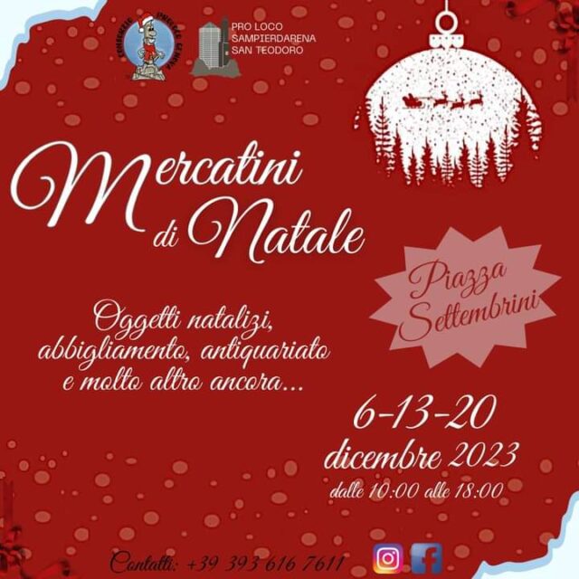 Mercatino in Piazza Settembrini si parte! Mercatino in Piazza Settembrini si parte!