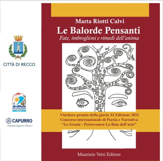 Recco, Marta Riotti Calvi presenta il suo romanzo: Le balorde pensanti Recco, Marta Riotti Calvi presenta il suo romanzo: Le balorde pensanti