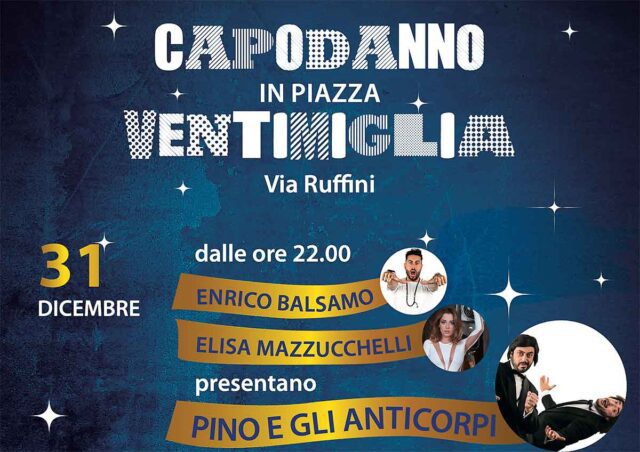 Il Capodanno in piazza a Ventimiglia con il villaggio gastronomico e spettacolo Il Capodanno in piazza a Ventimiglia con il villaggio gastronomico e spettacolo