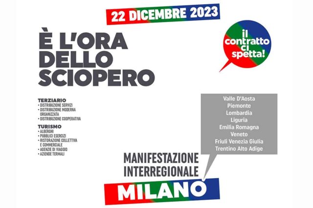 Distribuzione cooperativa, venerdì 22 dicembre sciopero per il contratto Distribuzione cooperativa, venerdì 22 dicembre sciopero per il contratto