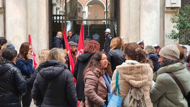 FP Cgil Genova davanti a Tursi: Manca il personale