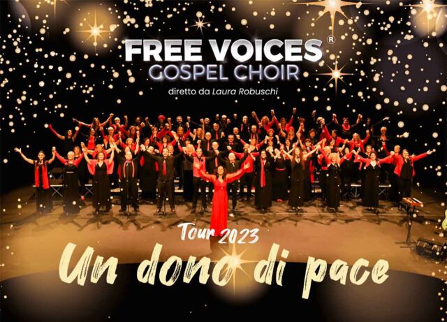 Varazze, Free Voices Gospel Choir sabato 30 alle 20,45 in piazza S. Ambrogio Varazze, Free Voices Gospel Choir sabato 30 alle 20,45 in piazza S. Ambrogio