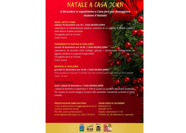 Albissola, Natale a Casa Jorn 2023 Albissola, Natale a Casa Jorn 2023