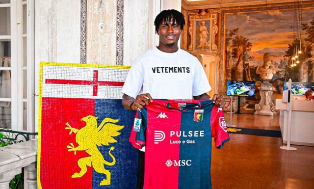 David Ankeye è un nuovo giocatore del Genoa