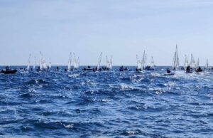 Regate spettacolari della flotta ILCA ad Andora