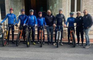 La nazionale azzurra di Mountain Bike in ritiro ad Alassio La nazionale azzurra di Mountain Bike in ritiro ad Alassio