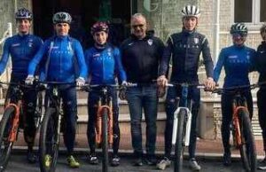 Il CT Mirko Celestino ha portato la nazionale MTbike ad Alassio Il CT Mirko Celestino ha portato la nazionale MTbike ad Alassio