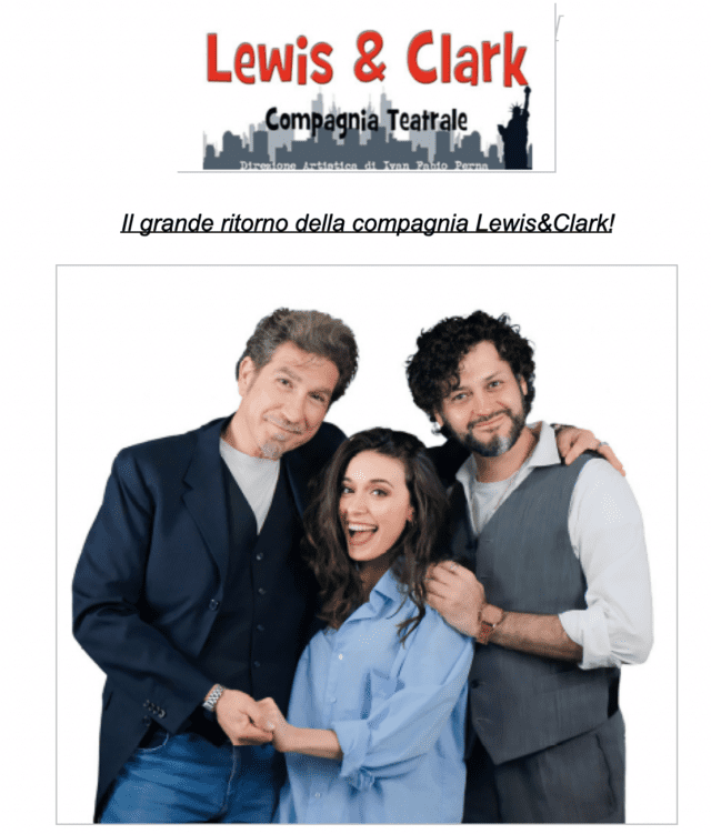 Sabato 27 al Teatro Gassman Lewis&Clark presenta QUESTIONI DI CUORE