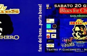 Fly Blue’s for children, sabato 20 concerto benefico a Novi Ligure