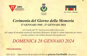 Alassio e Laigueglia per il giorno della Memoria