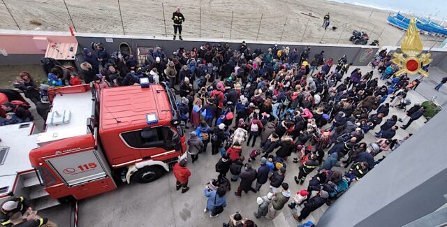 Epifania con i vigili del fuoco di Savona Epifania con i vigili del fuoco di Savona