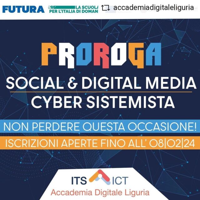 Social & Digital Media Specialist e Cyber sistemista Social & Digital Media Specialist e Cyber sistemista