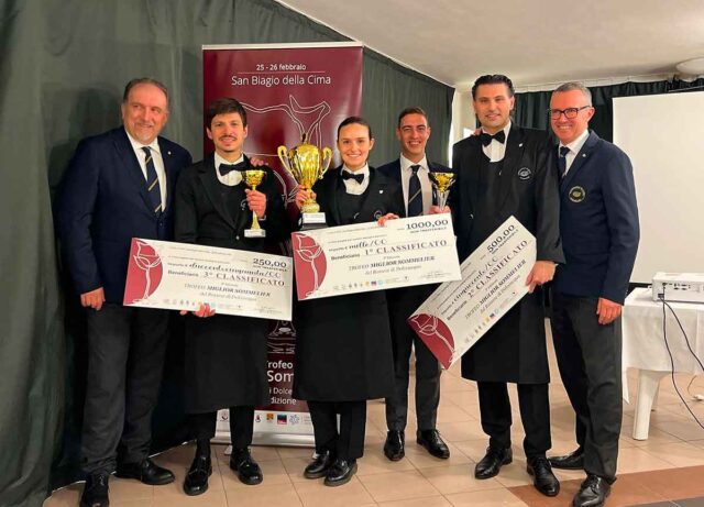 Ilaria Lorini miglior sommelier del Rossese di Dolceacqua 2024