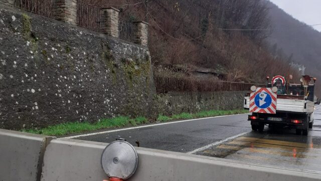 Maltempo, attivi alcuni smottamenti. Chiuso il Turchino a Gnocchetto