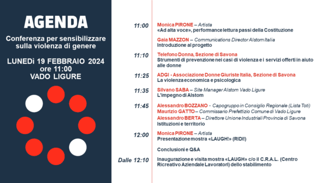 Vado Ligure Evento e mostra contro violenza di genere