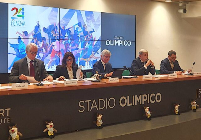Genova 2024 Capitale Europea dello Sport, la presentazione a Roma