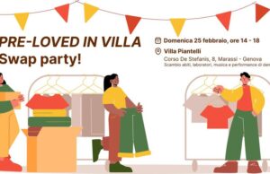Domani Pre-loved in Villa. Swap Party a Villa Piantelli. Baratto vestiti
