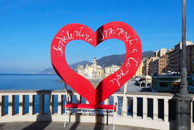 San Valentino … innamorati a Camogli, rinviate le iniziative all’aperto