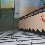 Scuola allagata a Rivarolo a causa della pioggia