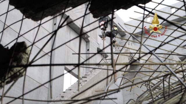Crollo a Firenze, stessa azienda edile appaltatrice di incidente a Genova