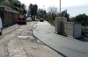 Recco, conclusa l’asfaltatura in via Cornice Golfo Paradiso Recco, conclusa l’asfaltatura in via Cornice Golfo Paradiso