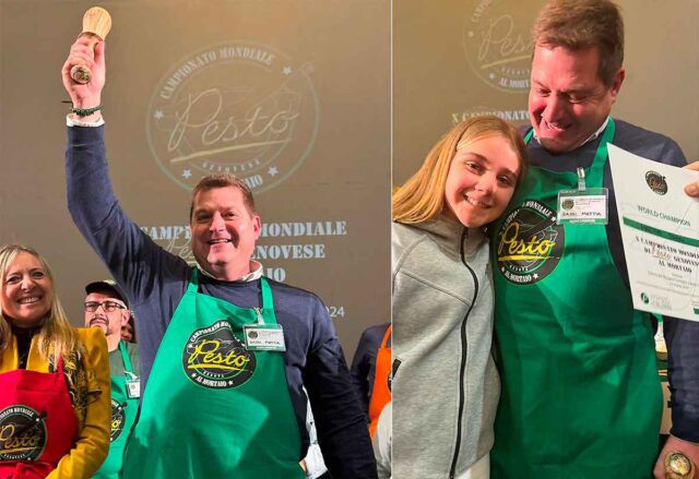 Il miglior pesto del mondo nel 2024 è di Mattia Bassi di Genova
