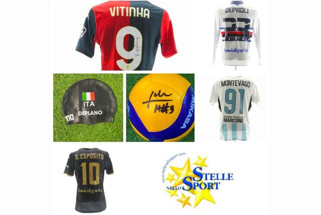 Asta di Stelle nello Sport, da Vitinha a De Paoli fino alle pallavoliste di Conegliano Asta di Stelle nello Sport, da Vitinha a De Paoli fino alle pallavoliste di Conegliano