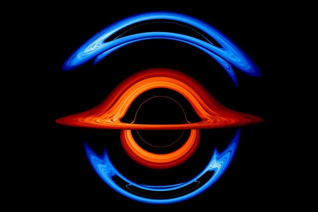 Una strana scoperta nell'universo: un buco nero con il singhiozzo