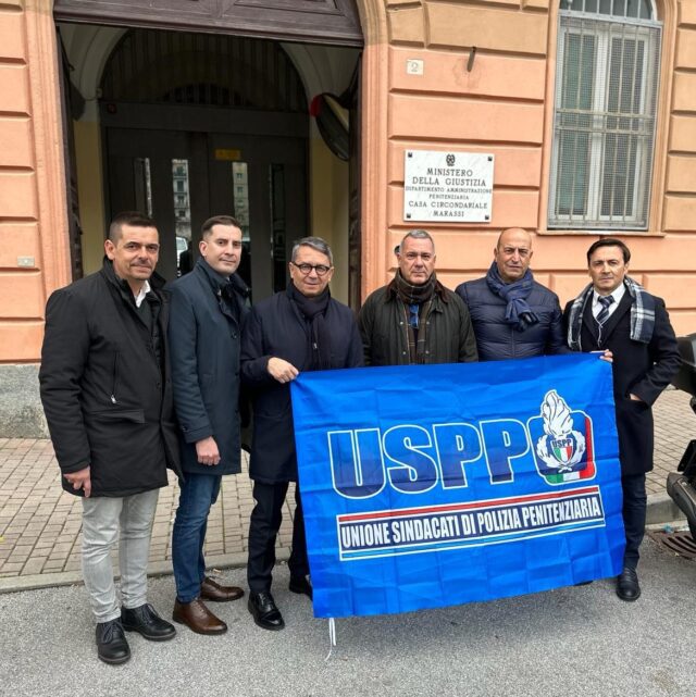 Visita dell'USPP alle carceri di Genova Marassi e Pontedecimo