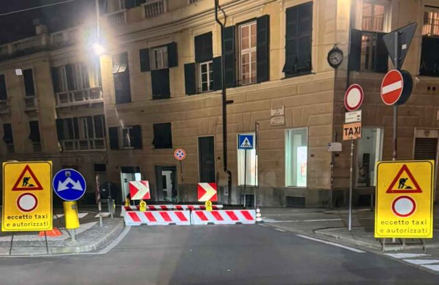 Modifica traffico piazza della Nunziata: chiusa via delle Fontane, aperta via Balbi