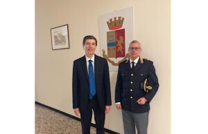 Presentazione del nuovo Vicario del Questore di Imperia Presentazione del nuovo Vicario del Questore di Imperia