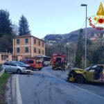 Incidente tra due auto Fumeri