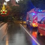 Temporale improvviso e raffiche di vento notturne a Genova