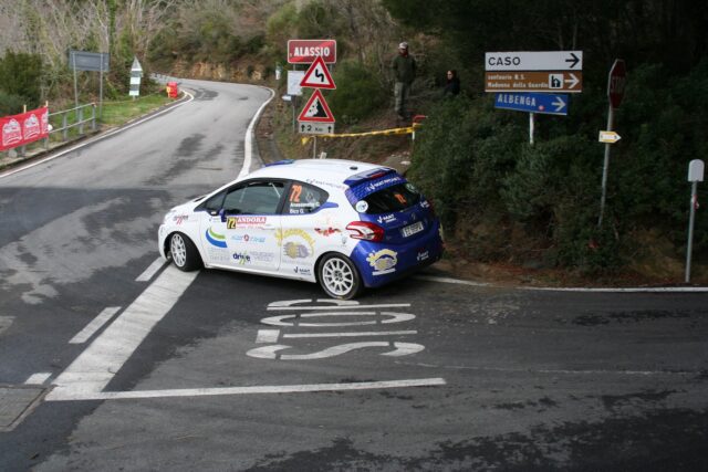 Gianni “Staffa” Anassarette al 1° Rally della Valle Arroscia