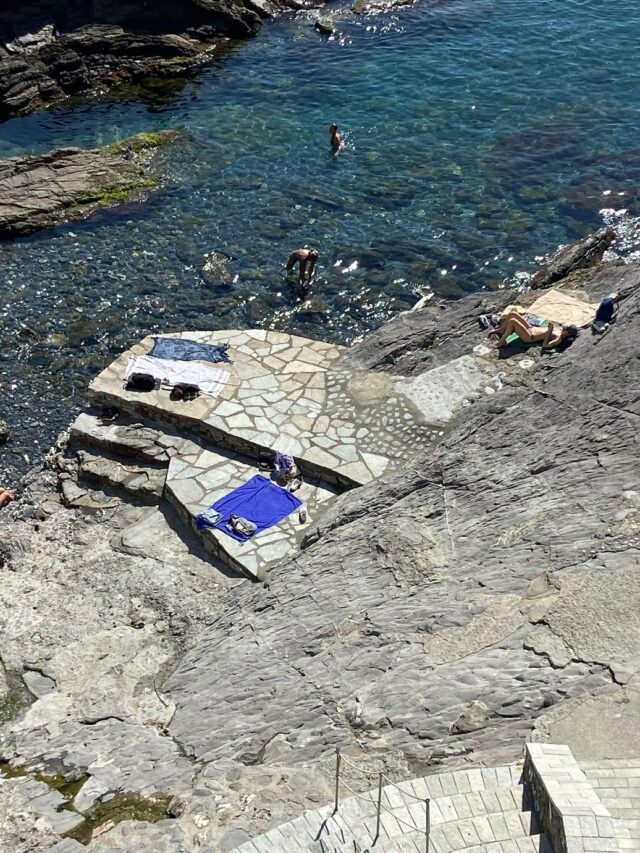 Recco, scogliera di Mulinetti: proseguono i lavori del restyling