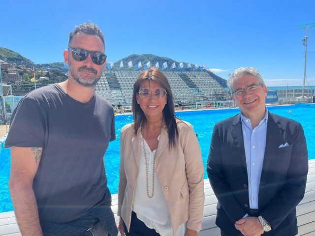 La piscina di Recco, diventerà un impianto all'avanguardia