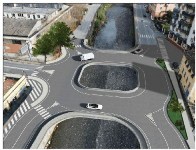 Recco lavori tra casello A12, nuova rotatoria e provinciale 333 Recco lavori tra casello A12, nuova rotatoria e provinciale 333