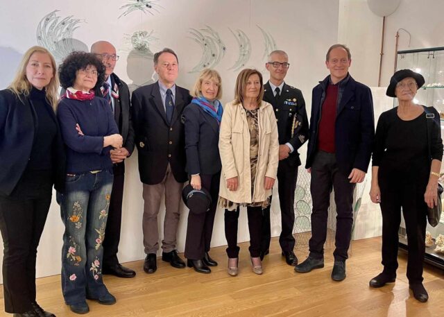 un momento della inaugurazione