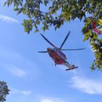 Casanova di Rovegno, si trancia una mano: soccorso con l’elicottero Drago