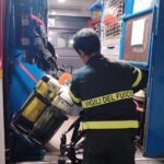 Pontedecimo, a fuoco sala scommesse in via Anfossi