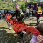 I vigili del fuoco partecipano a Latte in festa