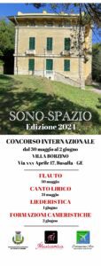 “Sono – Spazio” 2024 Locandina