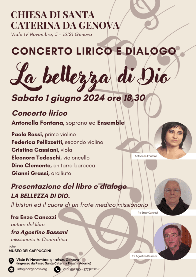 Al Museo dei Beni Culturali Cappuccini Genova “La bellezza di Dio”