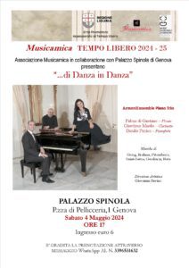 Di Danza in Danza con ArmoniEnsemble Piano Trio-Locandina