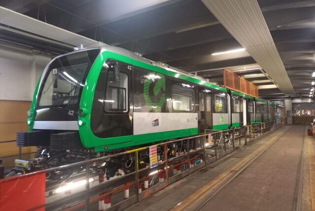 Amt, nuovo treno per la metropolitana di Genova Amt, nuovo treno per la metropolitana di Genova